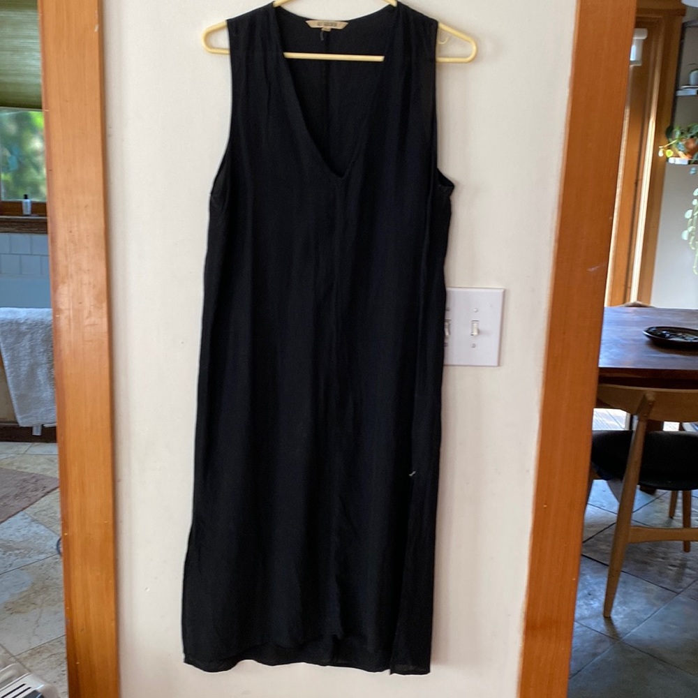 Ali Golden size Xs/s black silk long dress